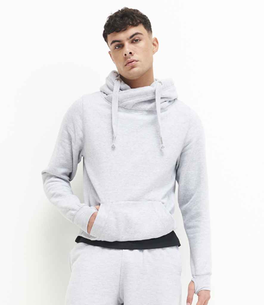 Jh021 cross neck discount hoodie